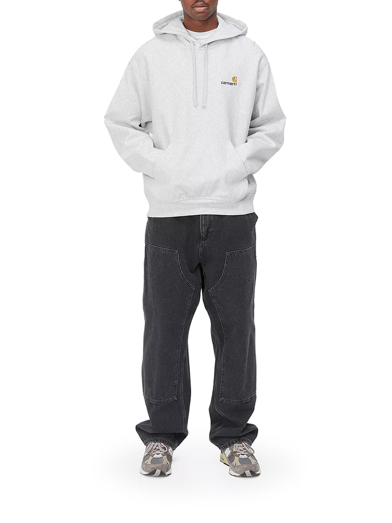 Suitnegozi Hooded American Script Sweatshirt Saldi Di Fabbrica