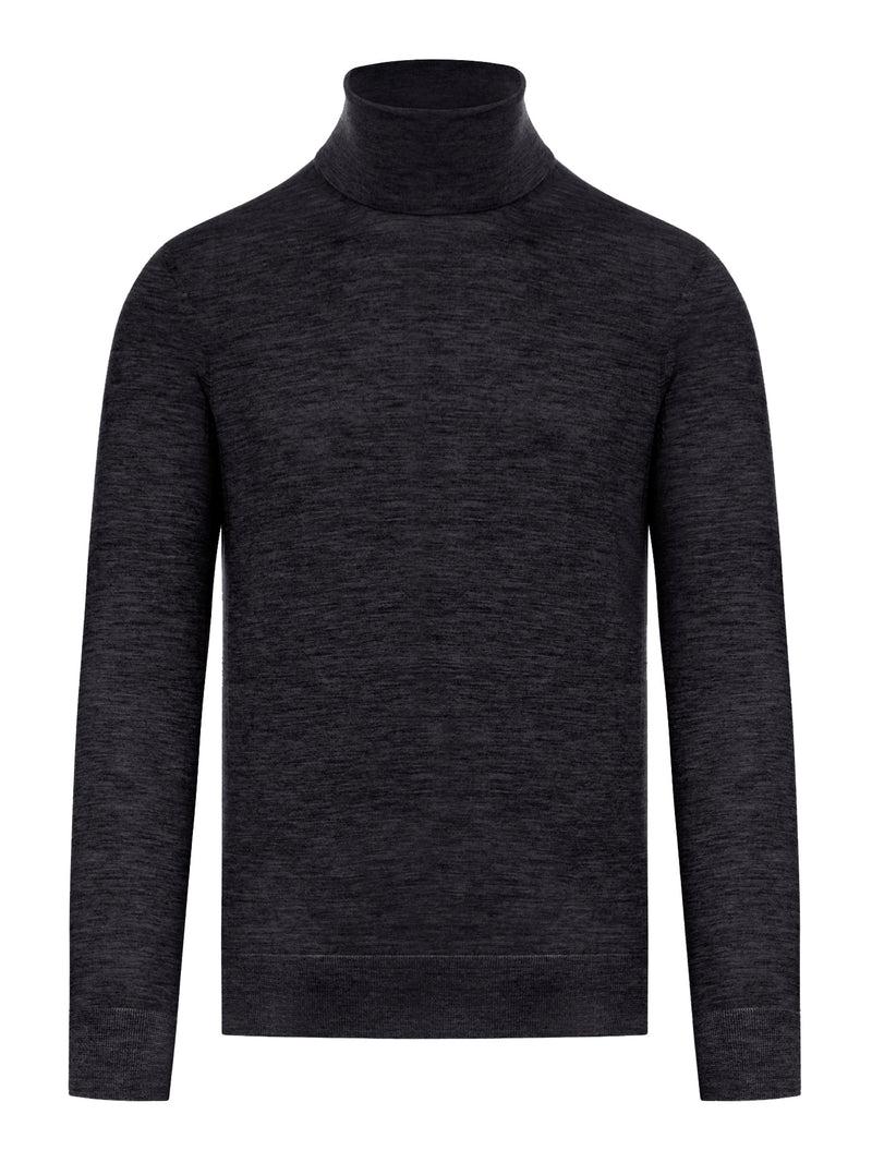 Suitnegozi MAGLIA A COLLO ALTO IN CASHMERE E SETA In Saldo