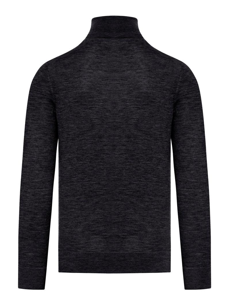 Suitnegozi MAGLIA A COLLO ALTO IN CASHMERE E SETA In Saldo