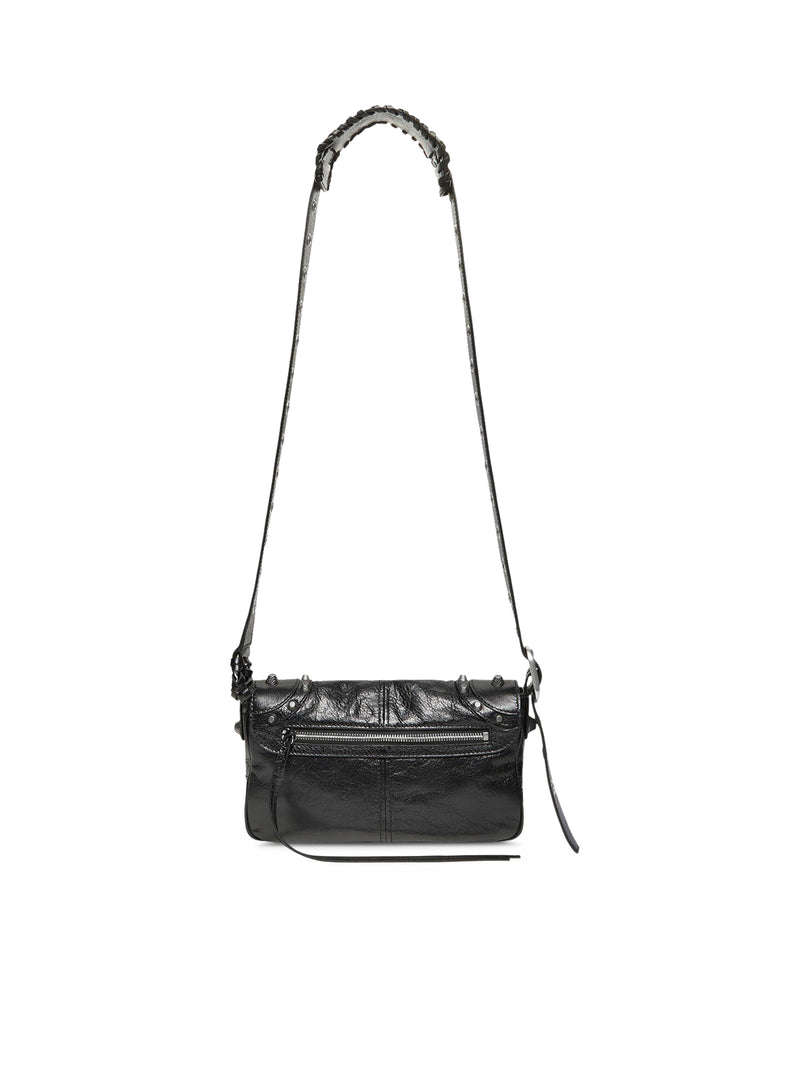 Suitnegozi BORSA LE CAGOLE MEN XS CON PATTA DA UOMO IN NERO Negozio