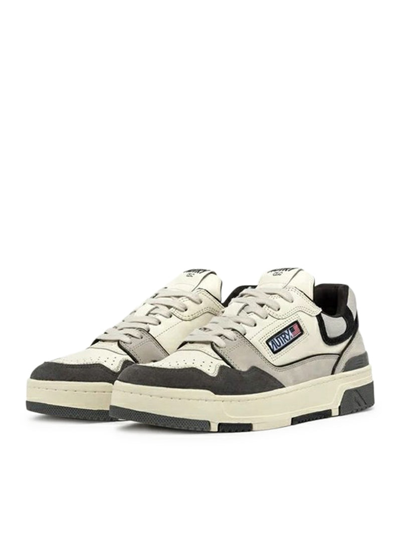 Suitnegozi SNEAKERS CLC LOW IN SUEDE E NABUK GRIGIO E NERO Qualità