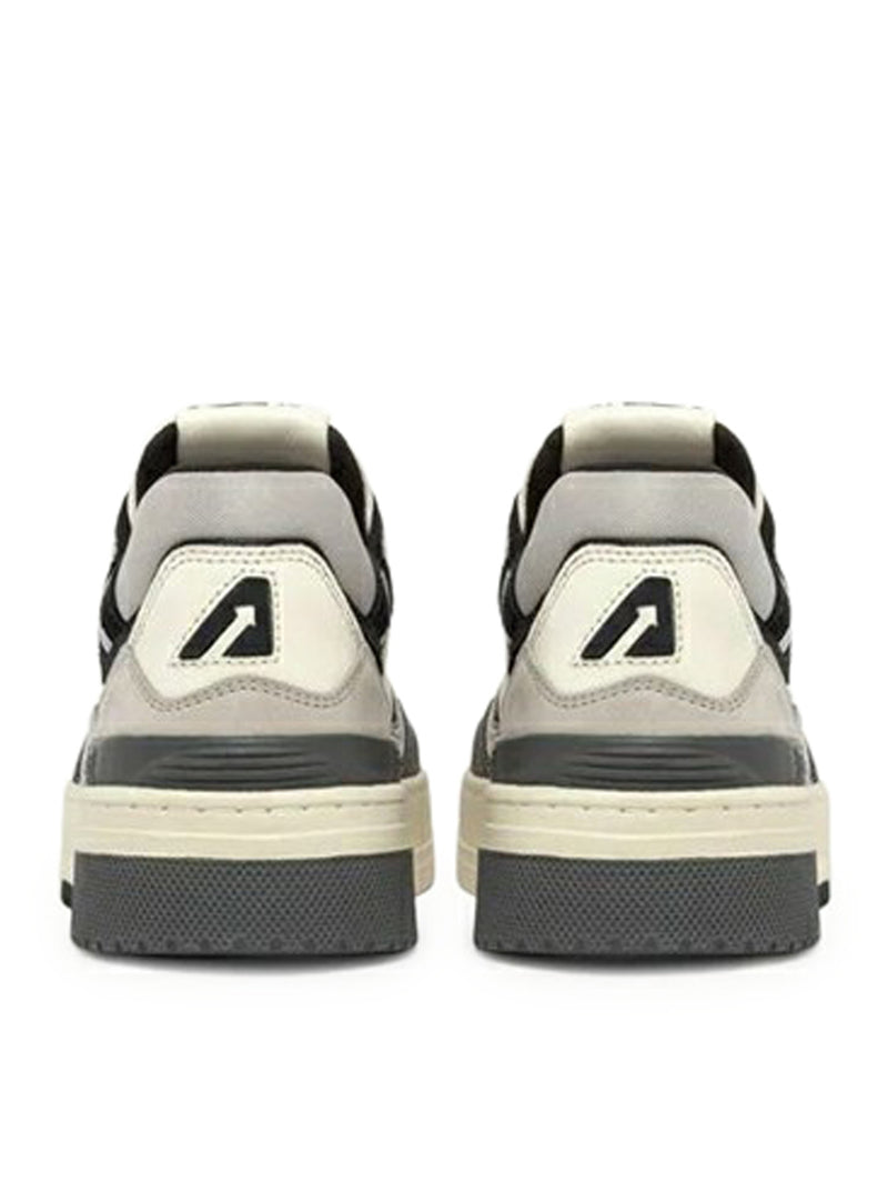 Suitnegozi SNEAKERS CLC LOW IN SUEDE E NABUK GRIGIO E NERO Qualità