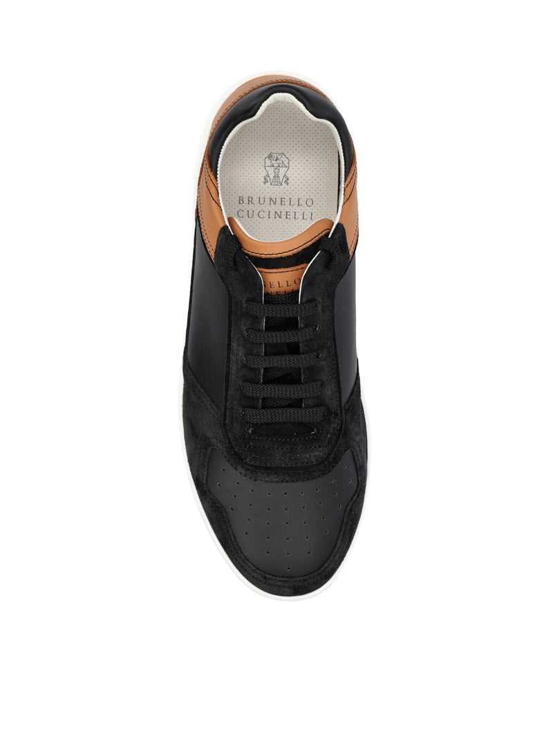 Suitnegozi Sneaker in pelle e suede Hotsell