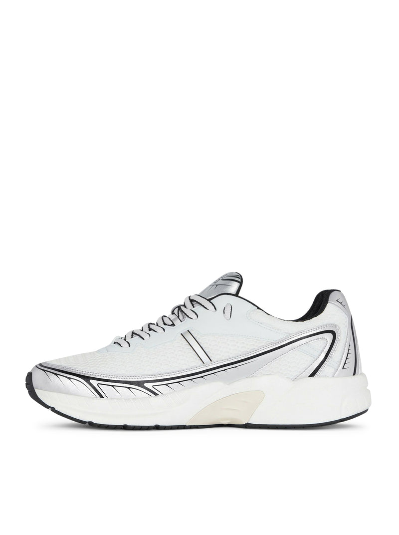 Suitnegozi Scarpe da running NFNTY-52 in pelle sintetica e rete 2025