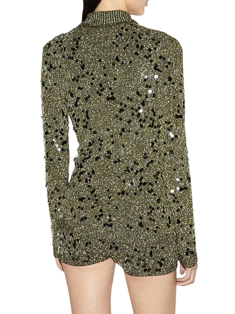 Suitnegozi CARDIGAN POLO IN MISTO VISCOSA E TWEED Offerta