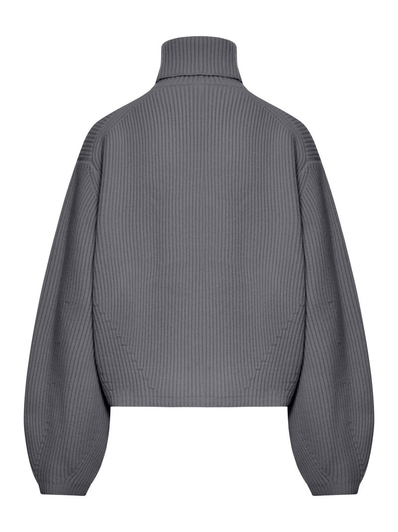 Suitnegozi MAGLIONE IN LANA A COLLO ALTO Vendite Flash
