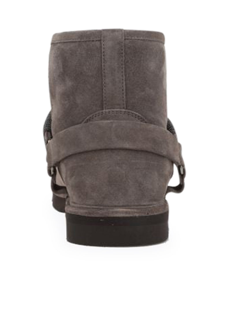 Suitnegozi STIVALETTO IN SUEDE CON SHINY STRAP In Linea