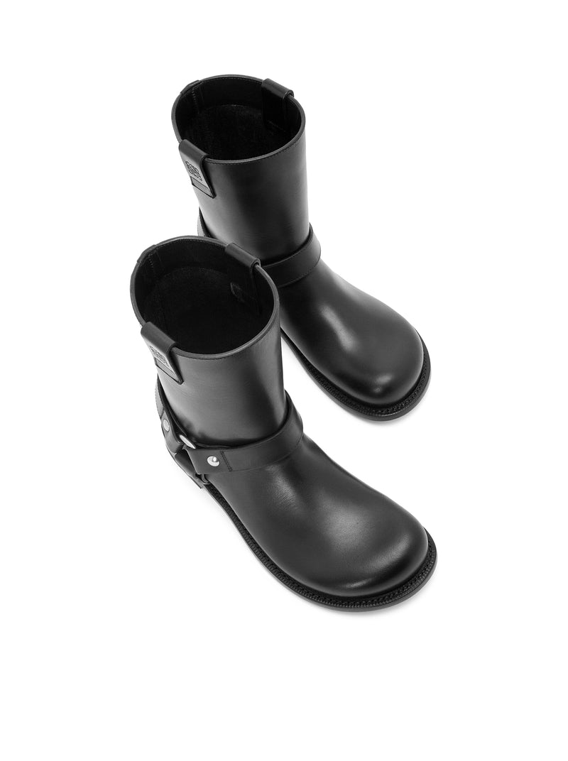 Suitnegozi Stivali Campo Biker in pelle di vitello Fino Al -60%
