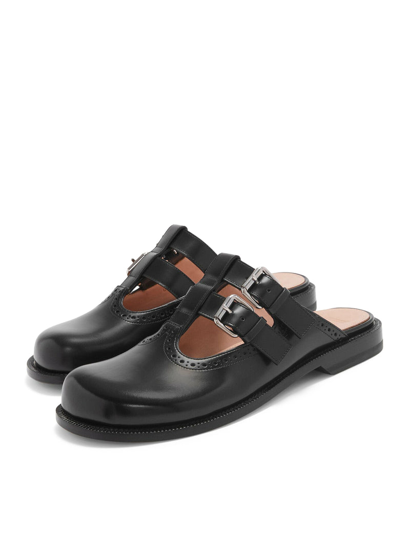 Suitnegozi Sabot Mary Jane Campo in pelle di vitello Shopping Online