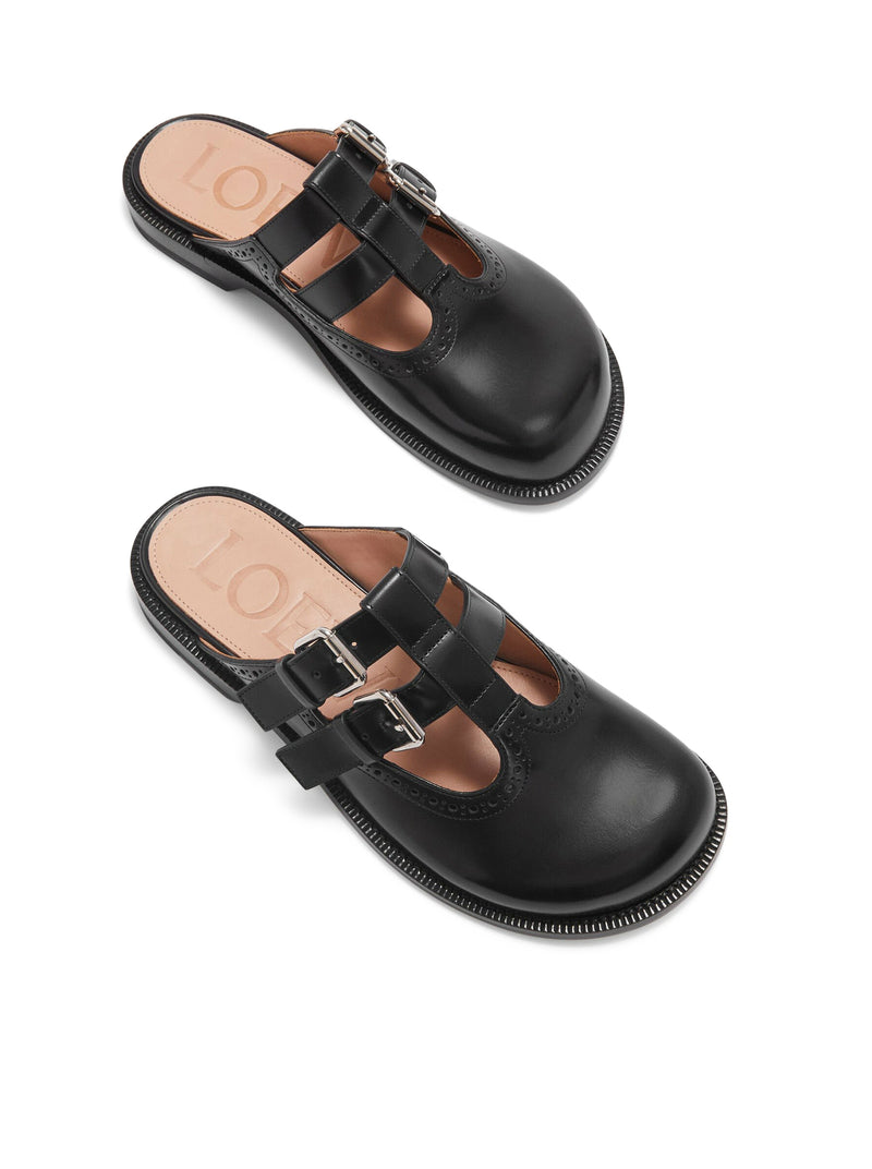 Suitnegozi Sabot Mary Jane Campo in pelle di vitello Shopping Online