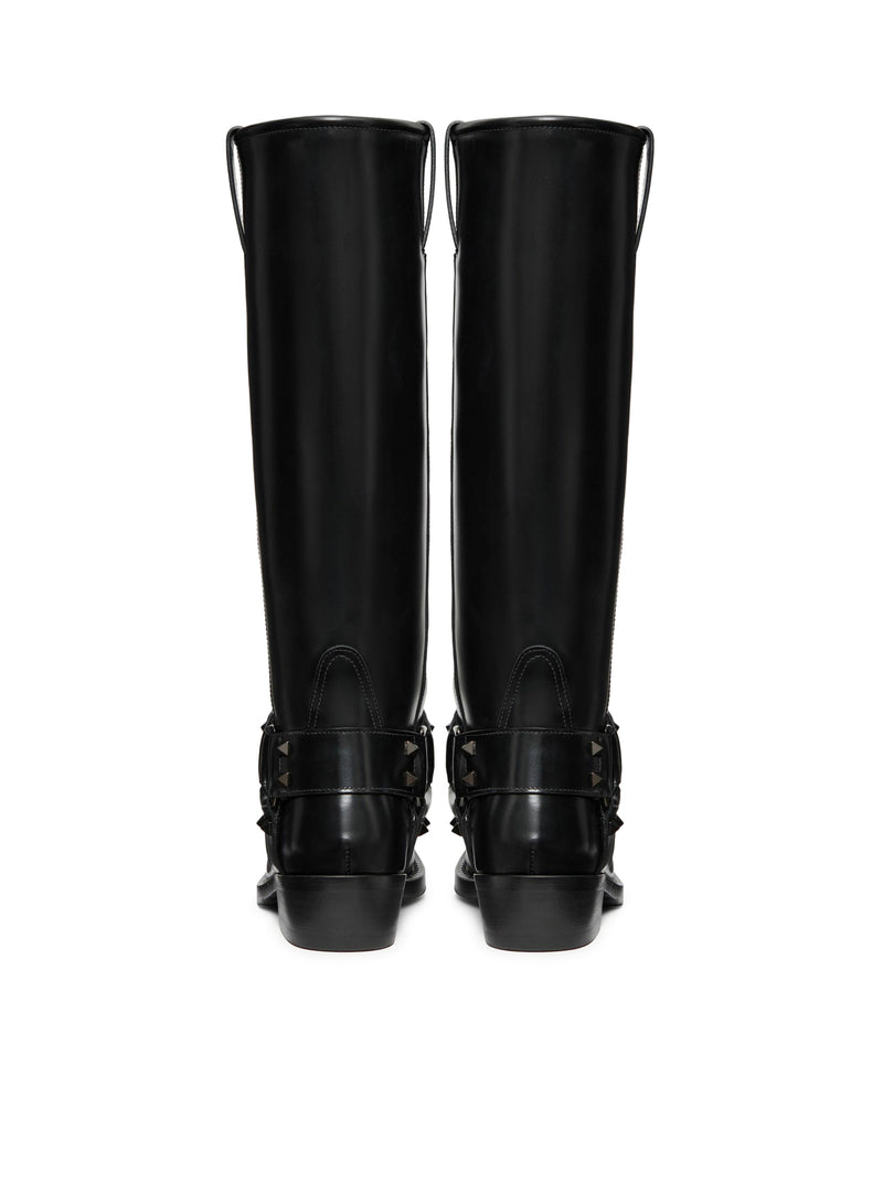 Suitnegozi STIVALE BIKER ROCKSTUD IN VITELLO 40MM Saldi