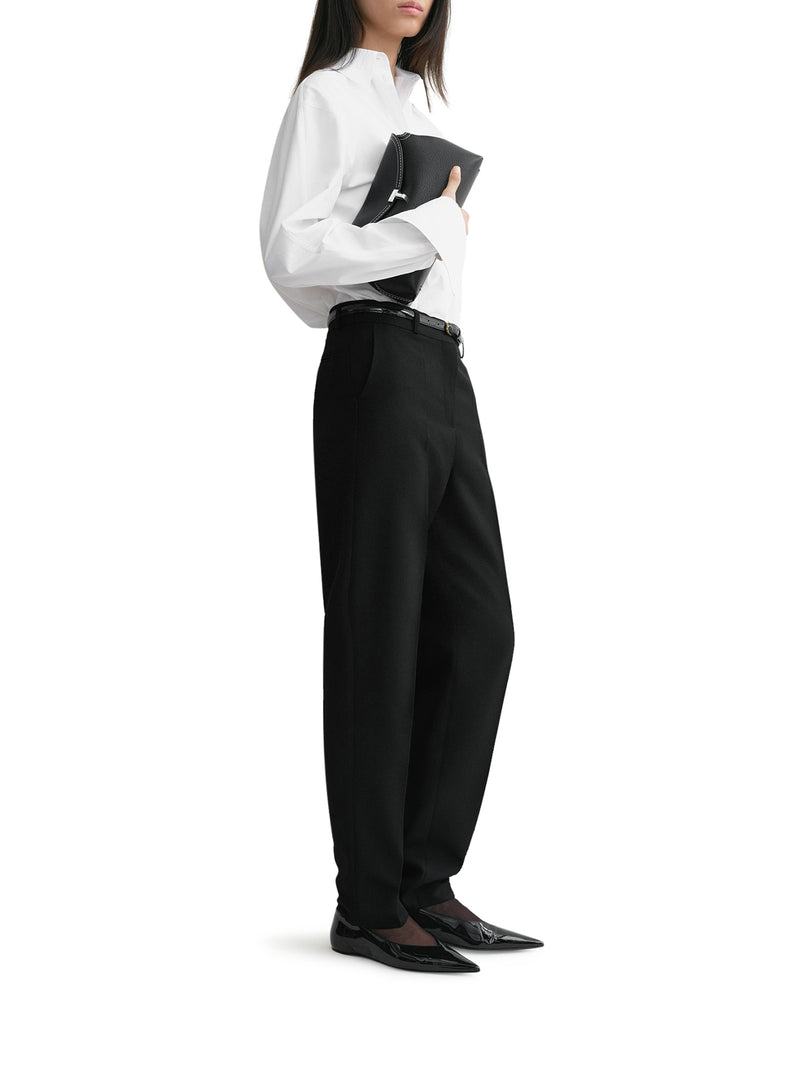 Suitnegozi T-Lock clutch black grain Trasporto libero internazionale