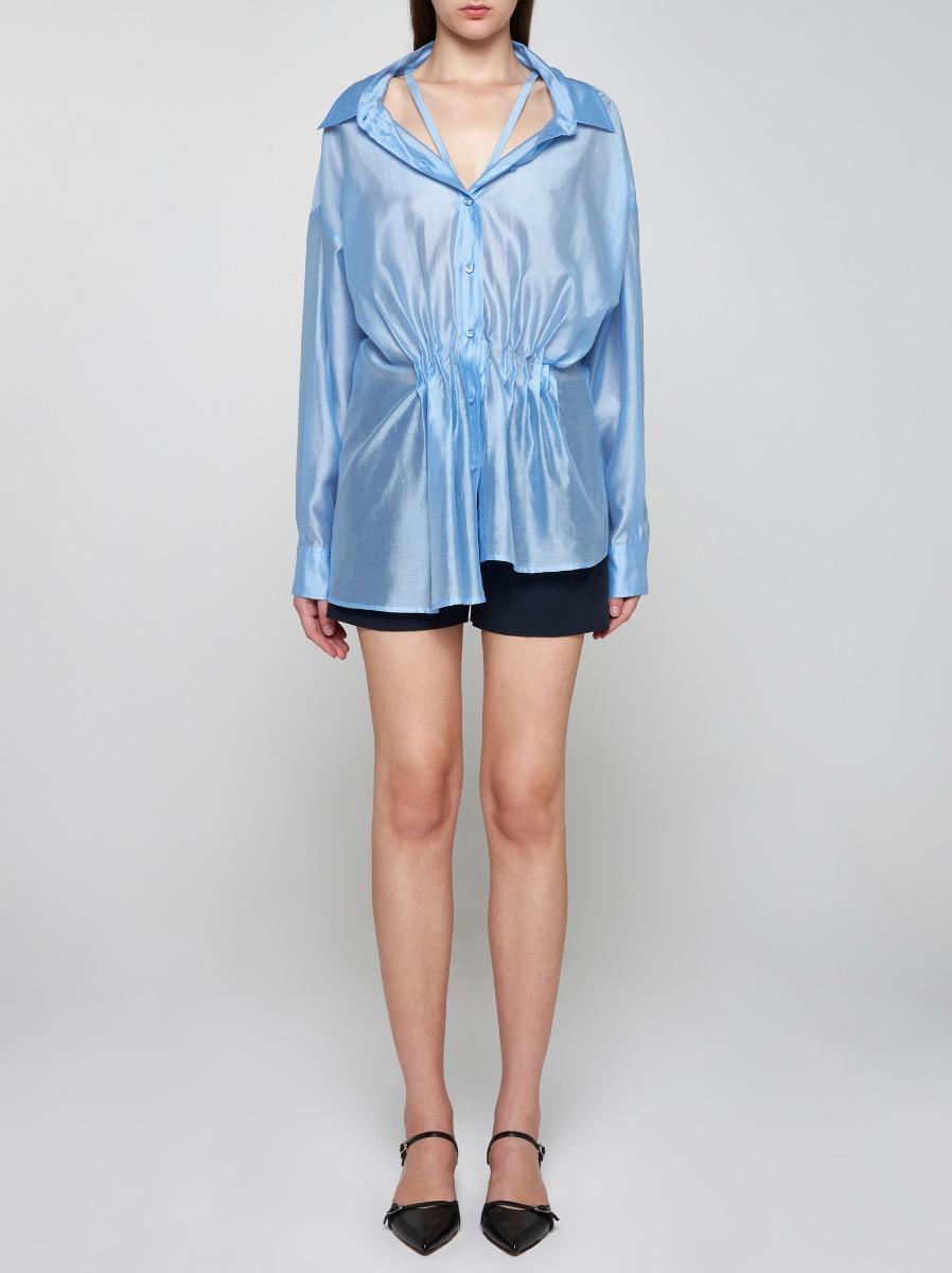 BLANCA VITA Camicia Caesalpina misto lyocell Super Saving Price