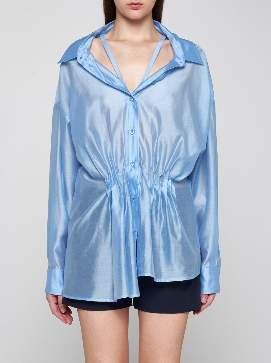 BLANCA VITA Camicia Caesalpina misto lyocell Super Saving Price