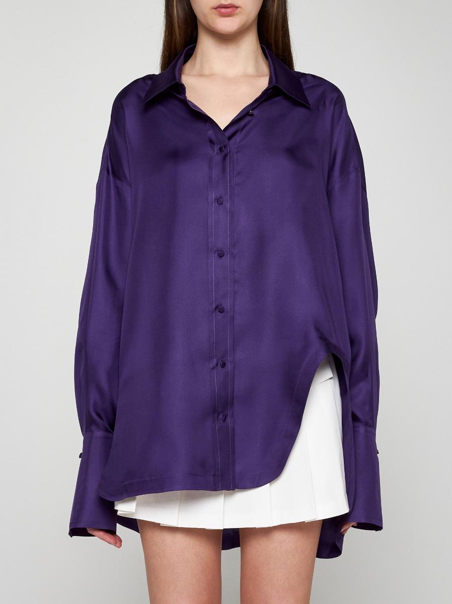 BLANCA VITA Camicia Calanthe in seta Pezzi Unici