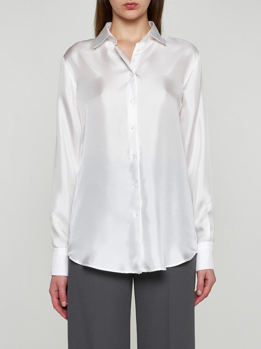 BLANCA VITA Camicia Catalpa in seta Promozione Limitata