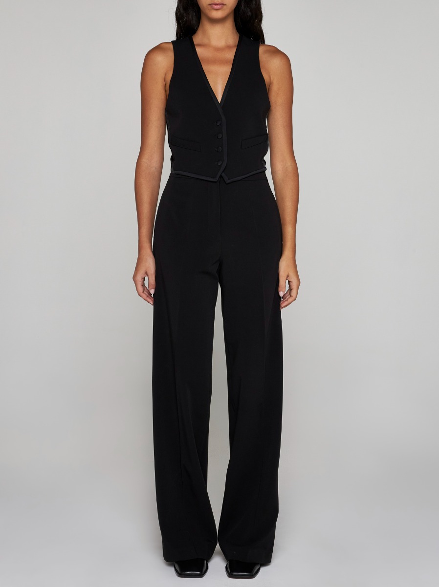 BLANCA VITA Pantaloni palazzo Persea misto viscosa Offerta