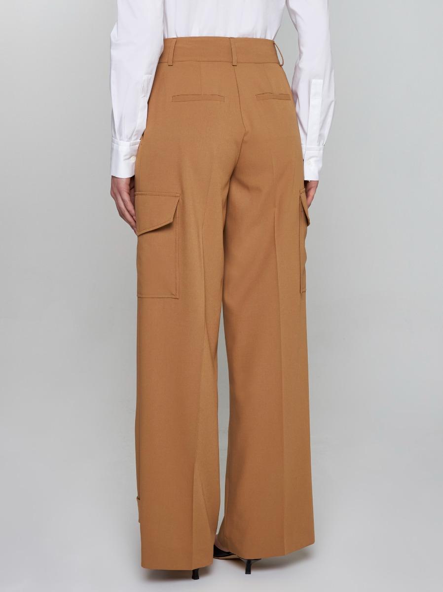 BLANCA VITA Pantaloni cargo Philody in seta In Vendita