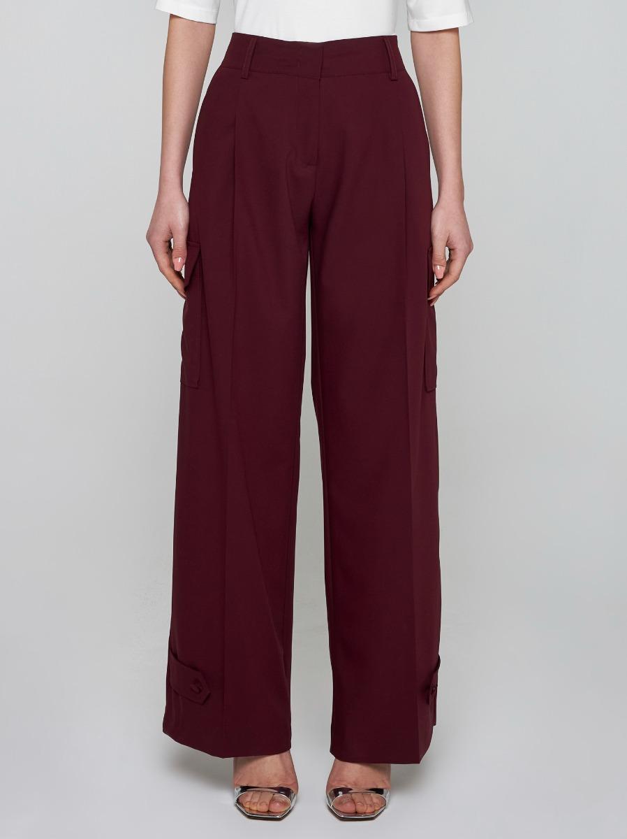 BLANCA VITA Pantaloni cargo Philody in seta Saldi