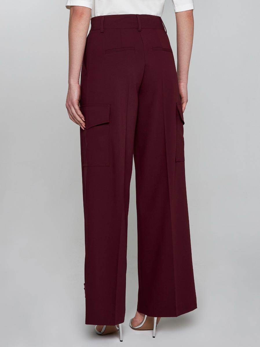 BLANCA VITA Pantaloni cargo Philody in seta Saldi