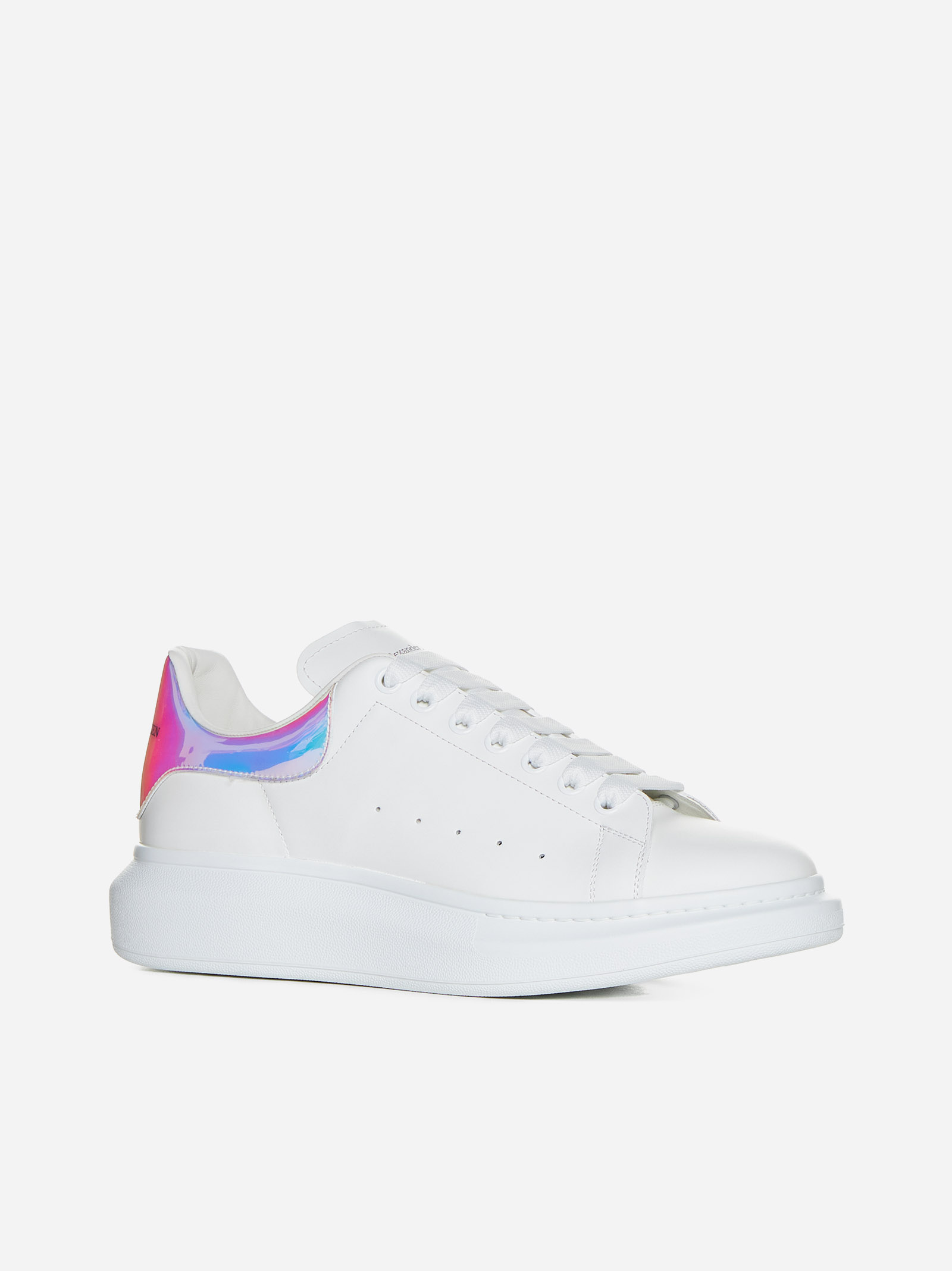 ALEXANDER MCQUEEN Sneakers Oversize in pelle 2025