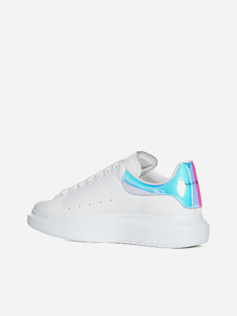 ALEXANDER MCQUEEN Sneakers Oversize in pelle 2025