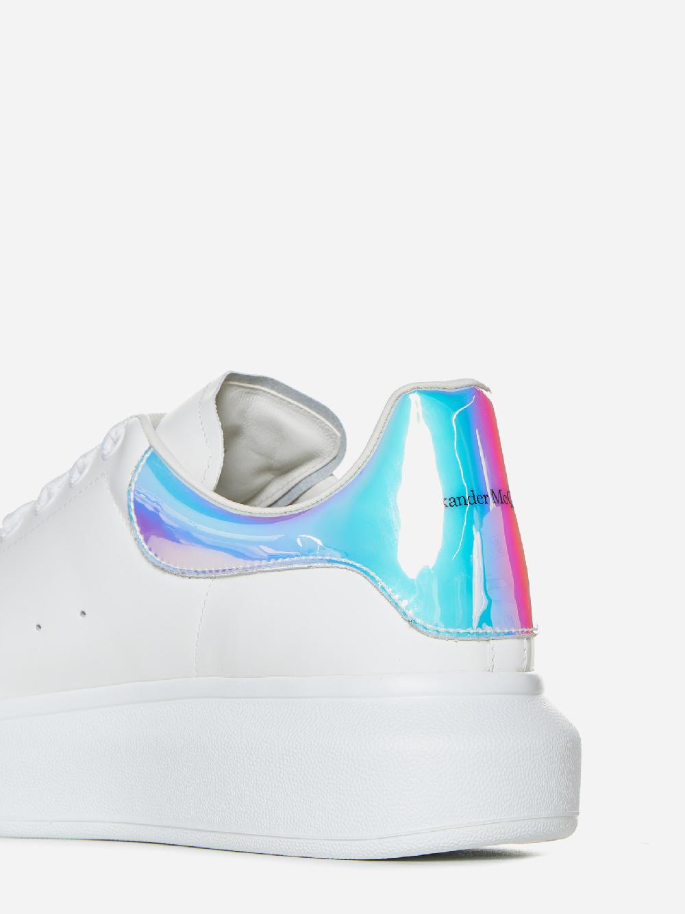 ALEXANDER MCQUEEN Sneakers Oversize in pelle 2025