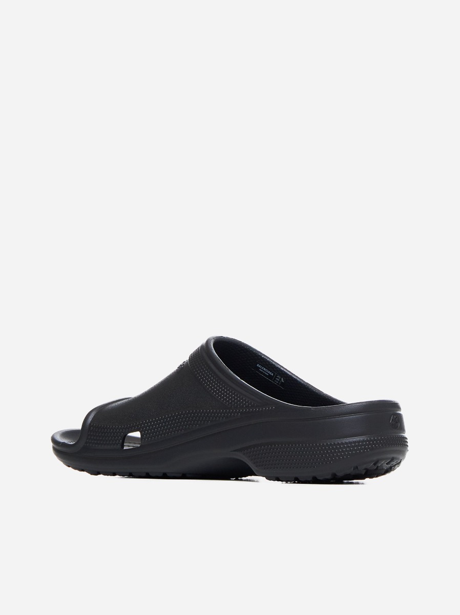 BALENCIAGA Slides Pool Crocs in gomma Pezzi Unici