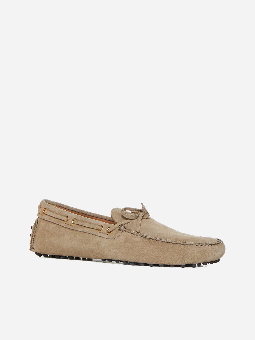 CAR SHOE Mocassini da barca in suede Sconto