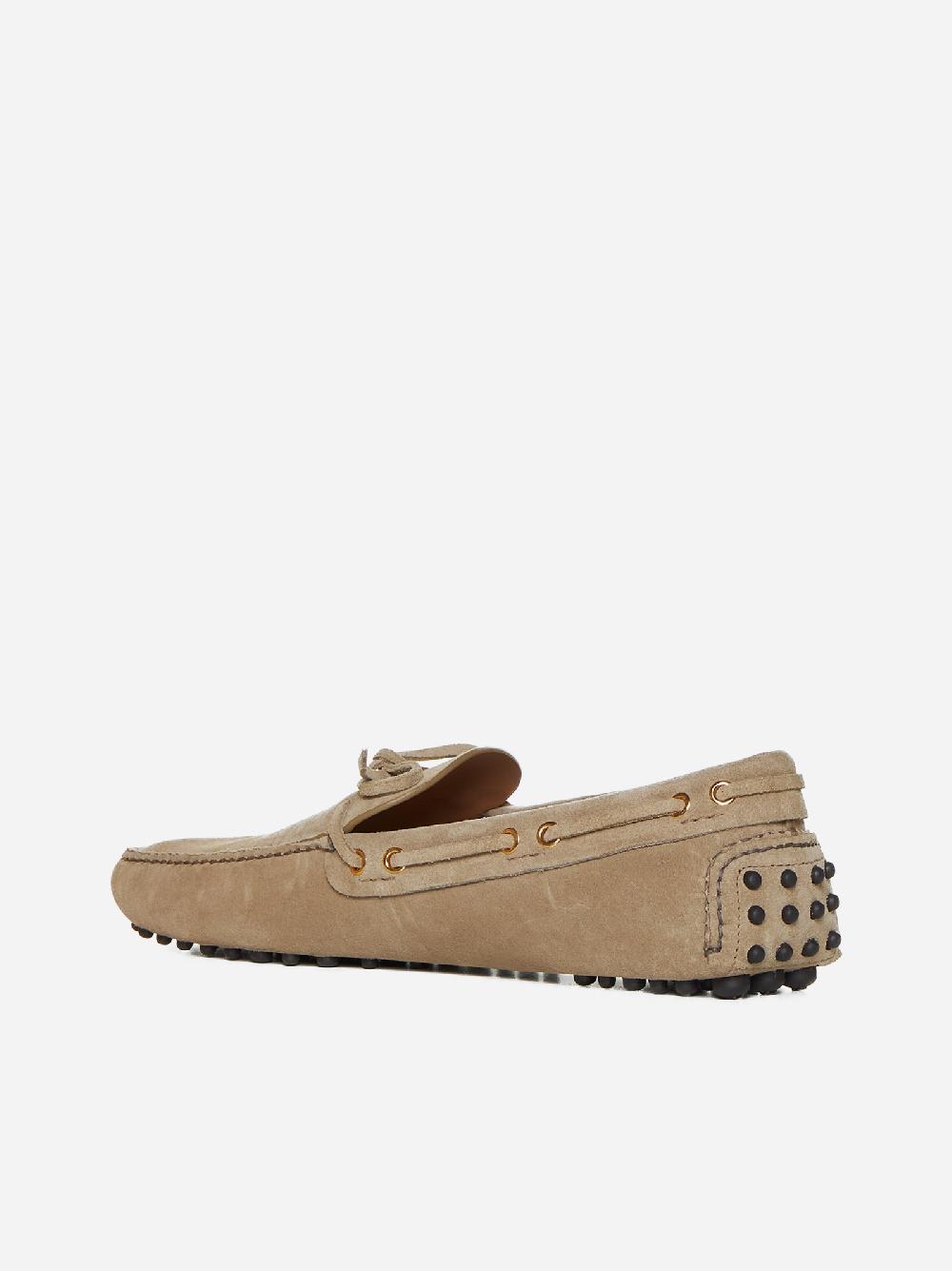 CAR SHOE Mocassini da barca in suede Sconto