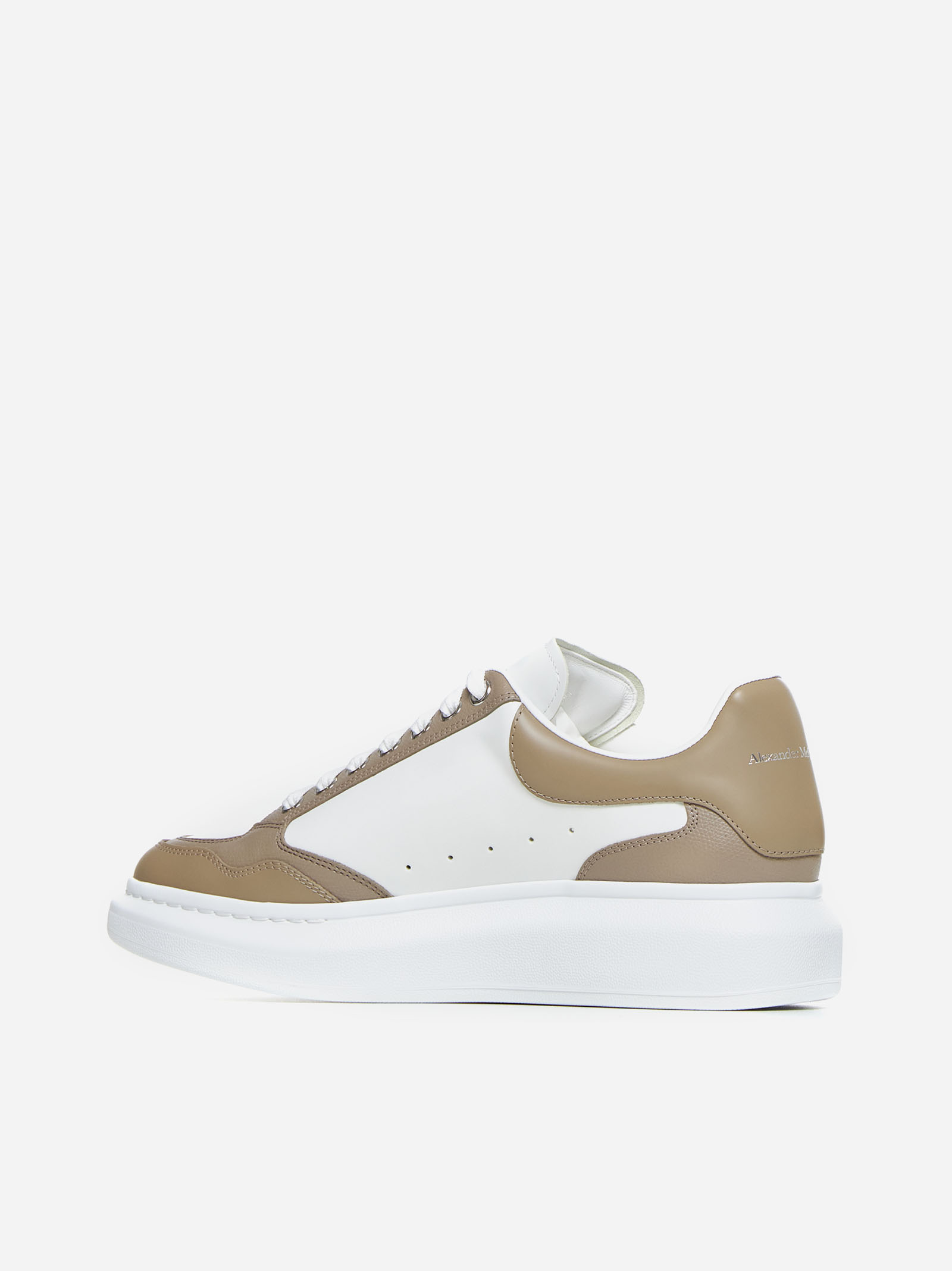 ALEXANDER MCQUEEN Sneakers Oversize in pelle Offerta