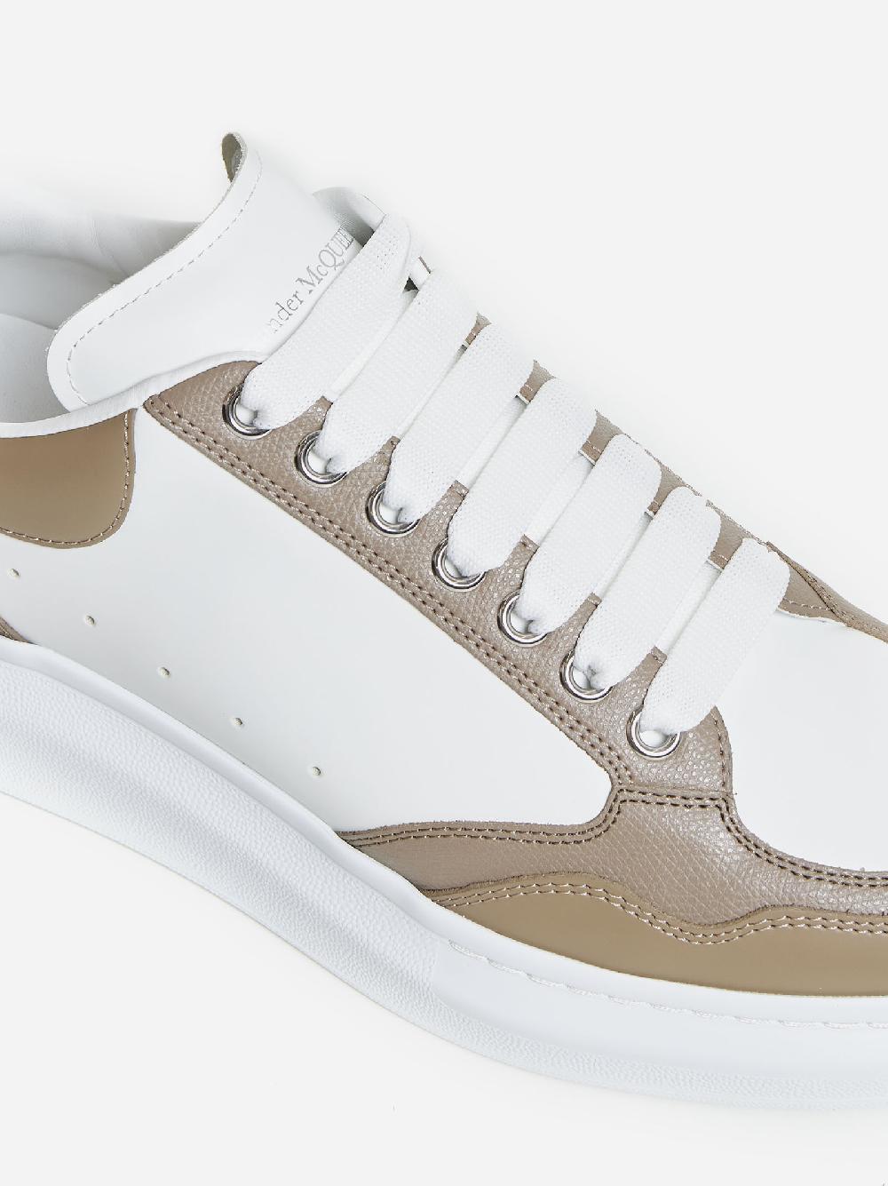 ALEXANDER MCQUEEN Sneakers Oversize in pelle Offerta