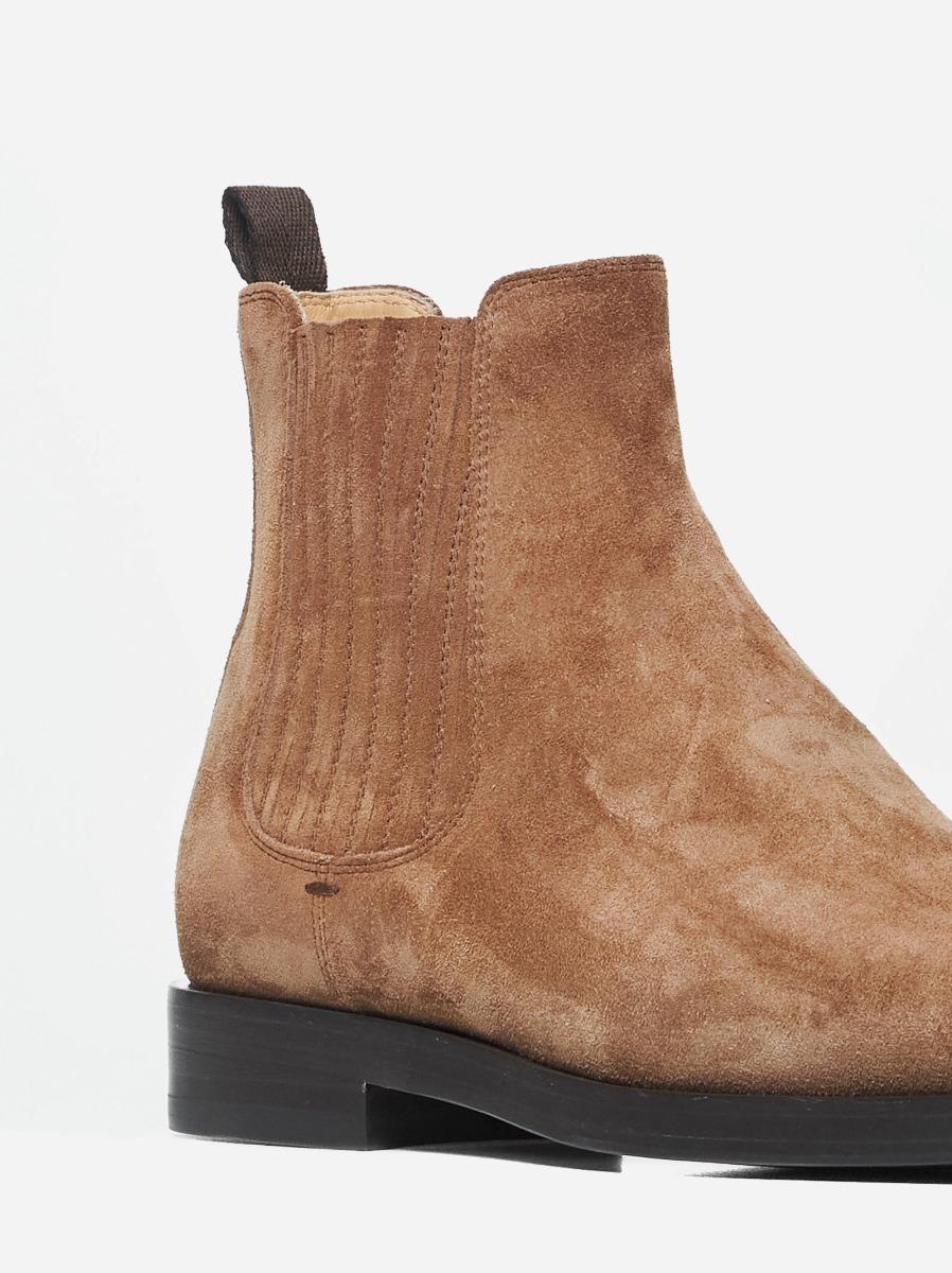 BRUNELLO CUCINELLI Stivaletti Chelsea in suede Outlet