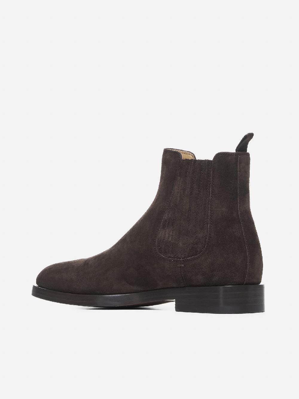 BRUNELLO CUCINELLI Stivaletti Chelsea in suede Vendita Calda