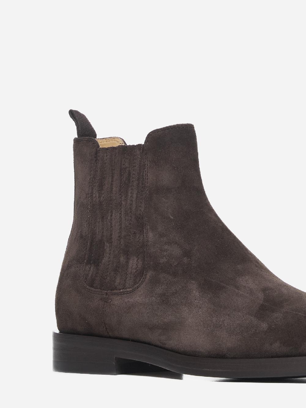 BRUNELLO CUCINELLI Stivaletti Chelsea in suede Vendita Calda