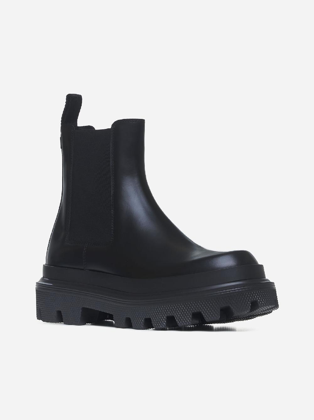 DOLCE & GABBANA Stivaletti Trekking in pelle Vendite Flash