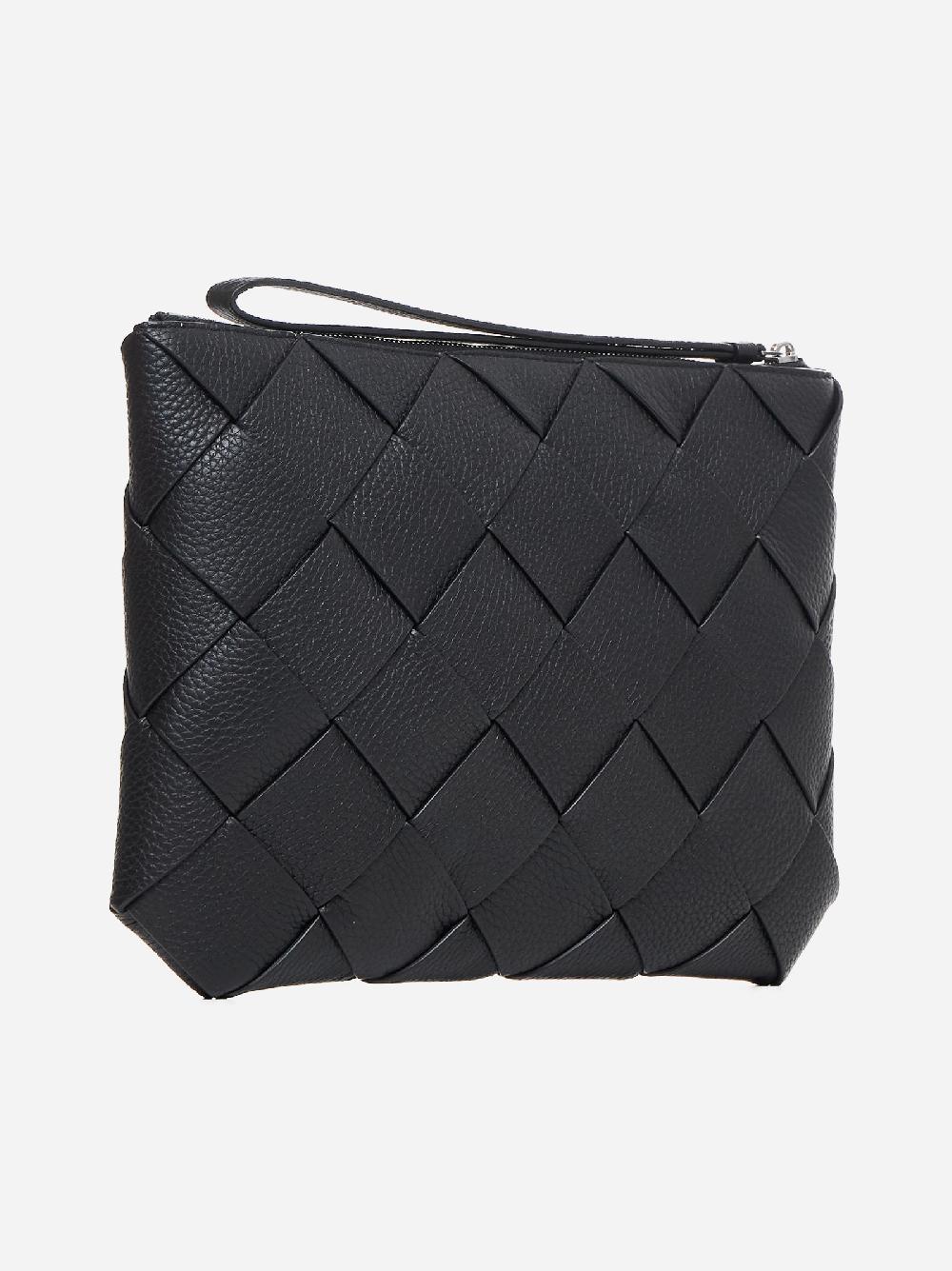 BOTTEGA VENETA Pochette grande Diago in pelle Intreccio Prezzo Ridotto