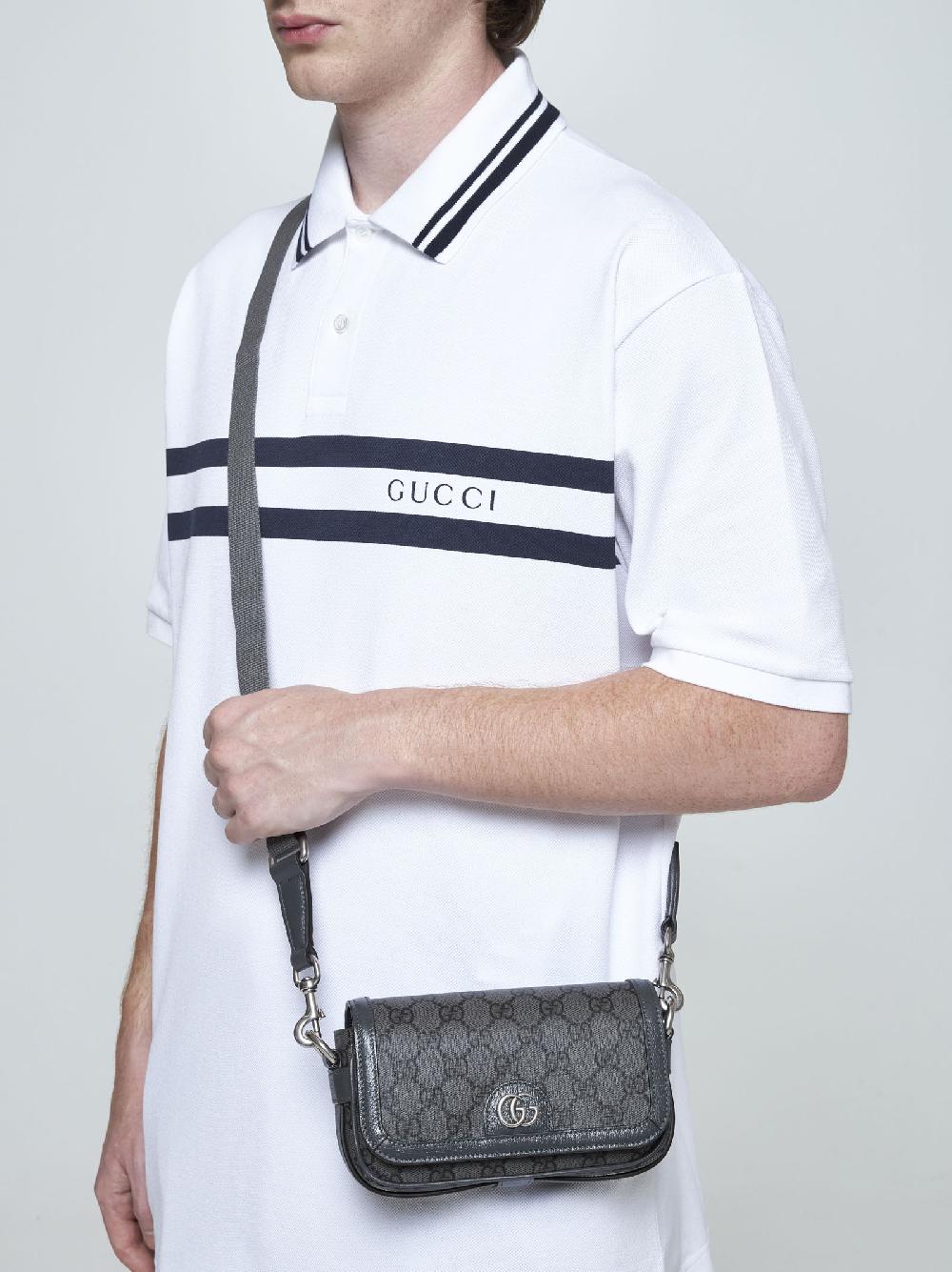 GUCCI Borsa Ophidia mini in tessuto GG Sconto