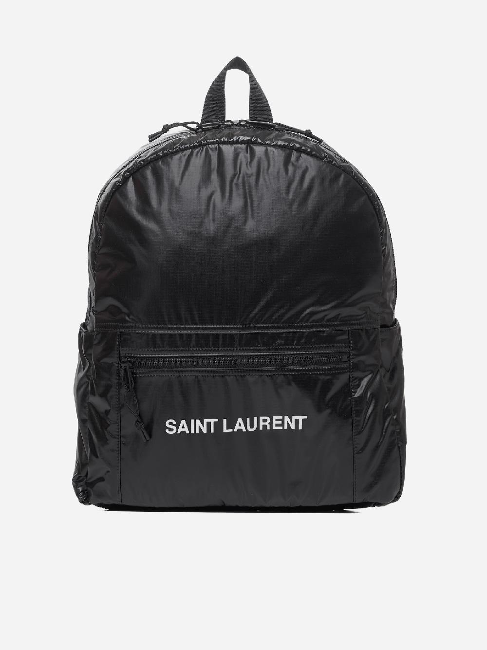 SAINT LAURENT Zaino Nuxx in nylon con logo Economico