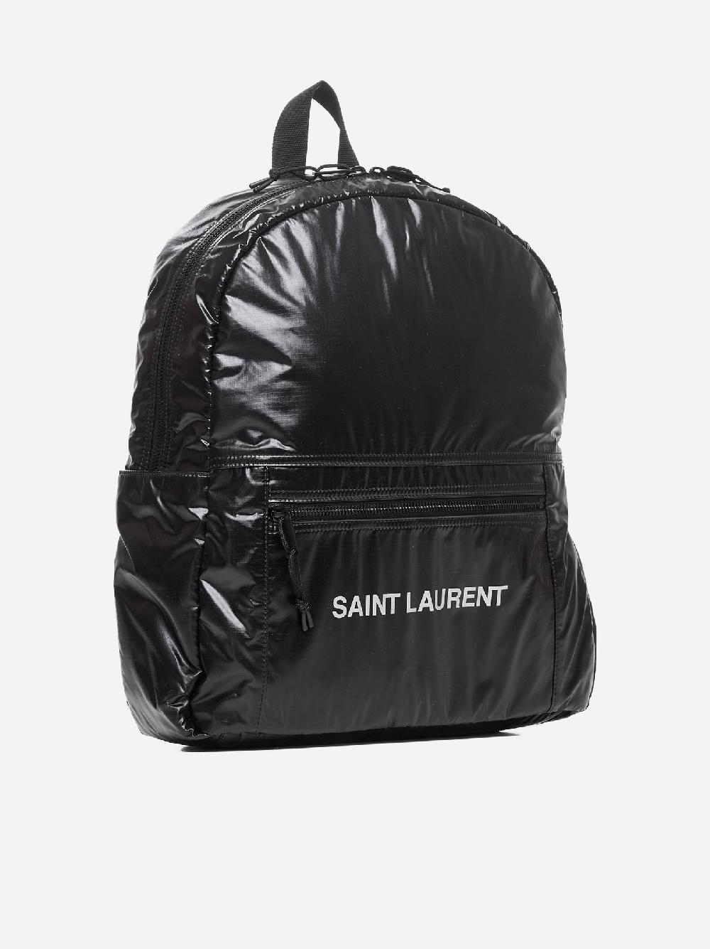 SAINT LAURENT Zaino Nuxx in nylon con logo Economico