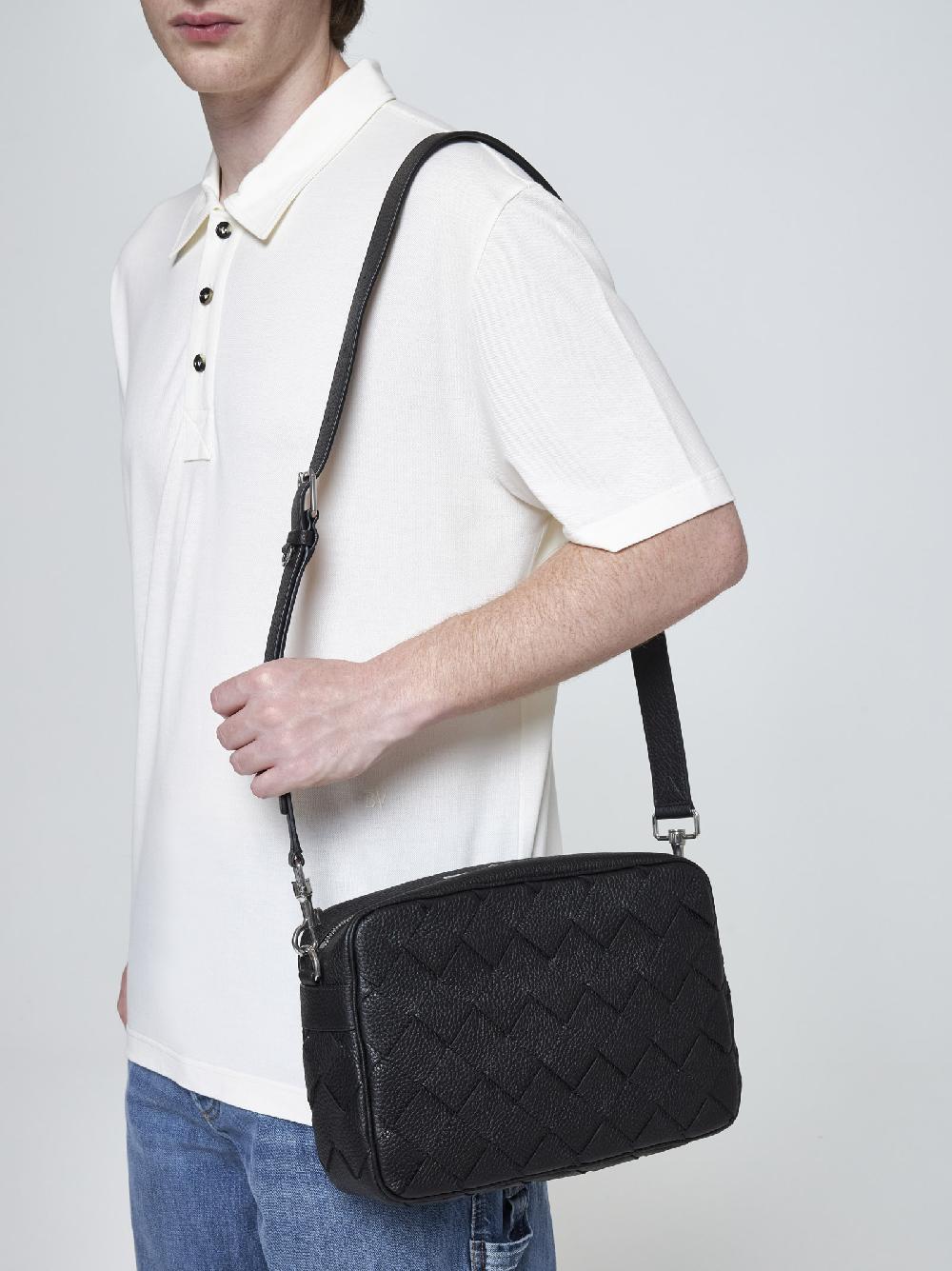 BOTTEGA VENETA Borsa a spalla media in pelle Intrecciato In Vendita