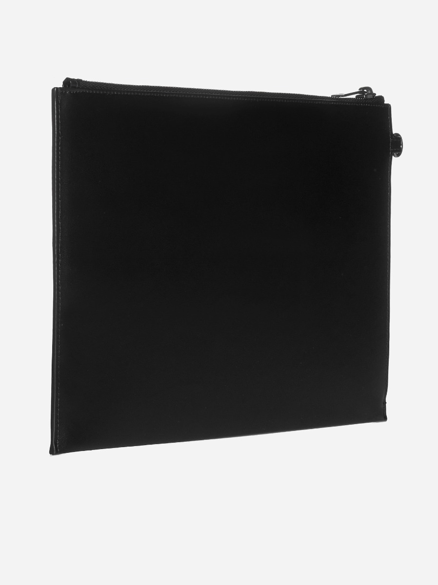 SAINT LAURENT Custodia per iPad in pelle Vendite Flash
