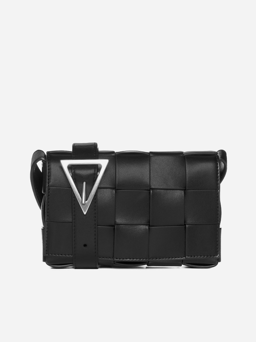 BOTTEGA VENETA Borsa Cassette piccola in pelle Intreccio In Saldo