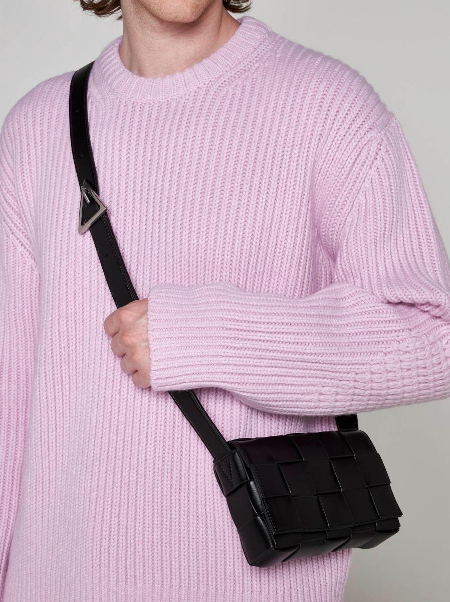 BOTTEGA VENETA Borsa Cassette piccola in pelle Intreccio In Saldo