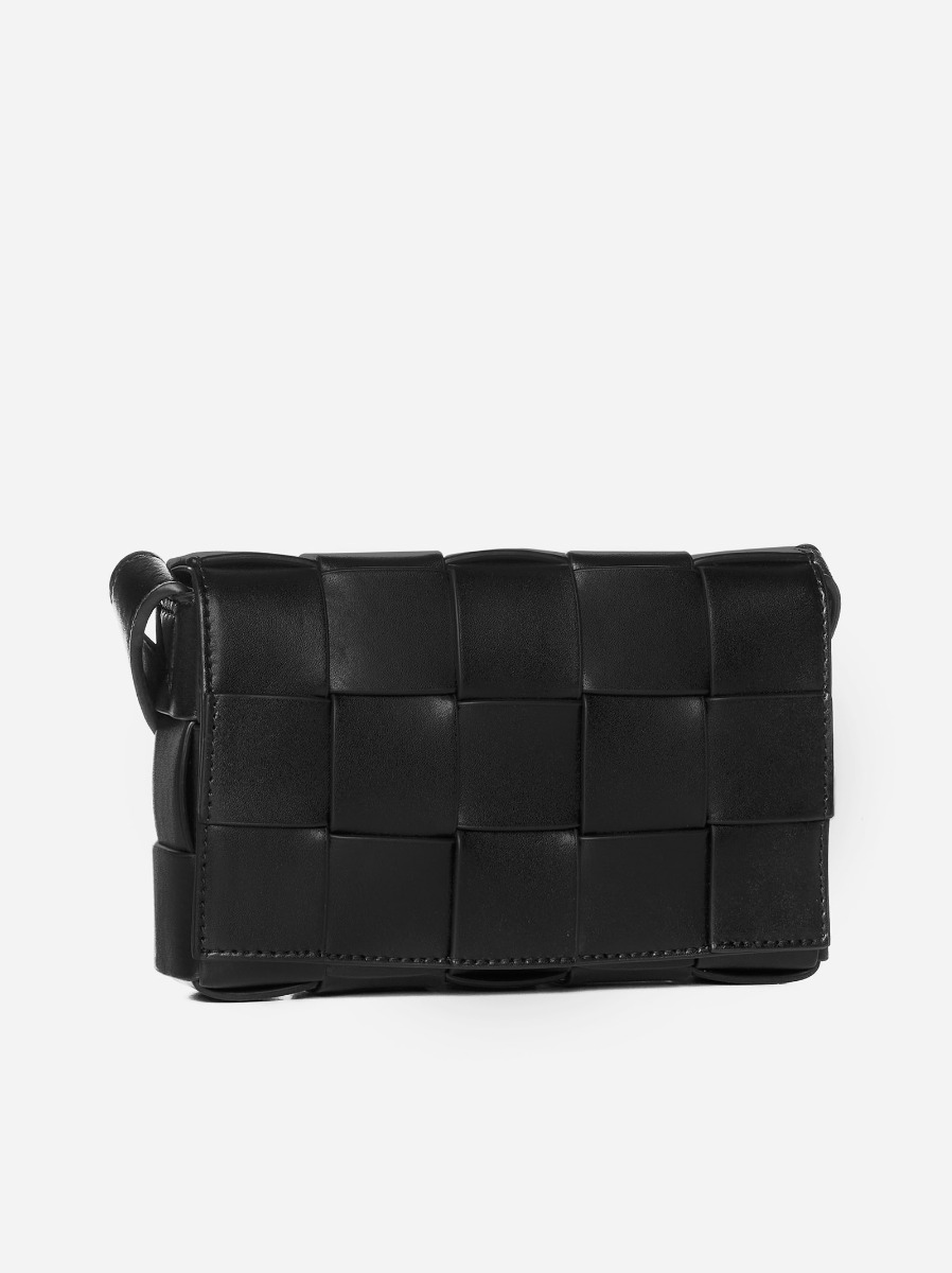 BOTTEGA VENETA Borsa Cassette piccola in pelle Intreccio In Saldo