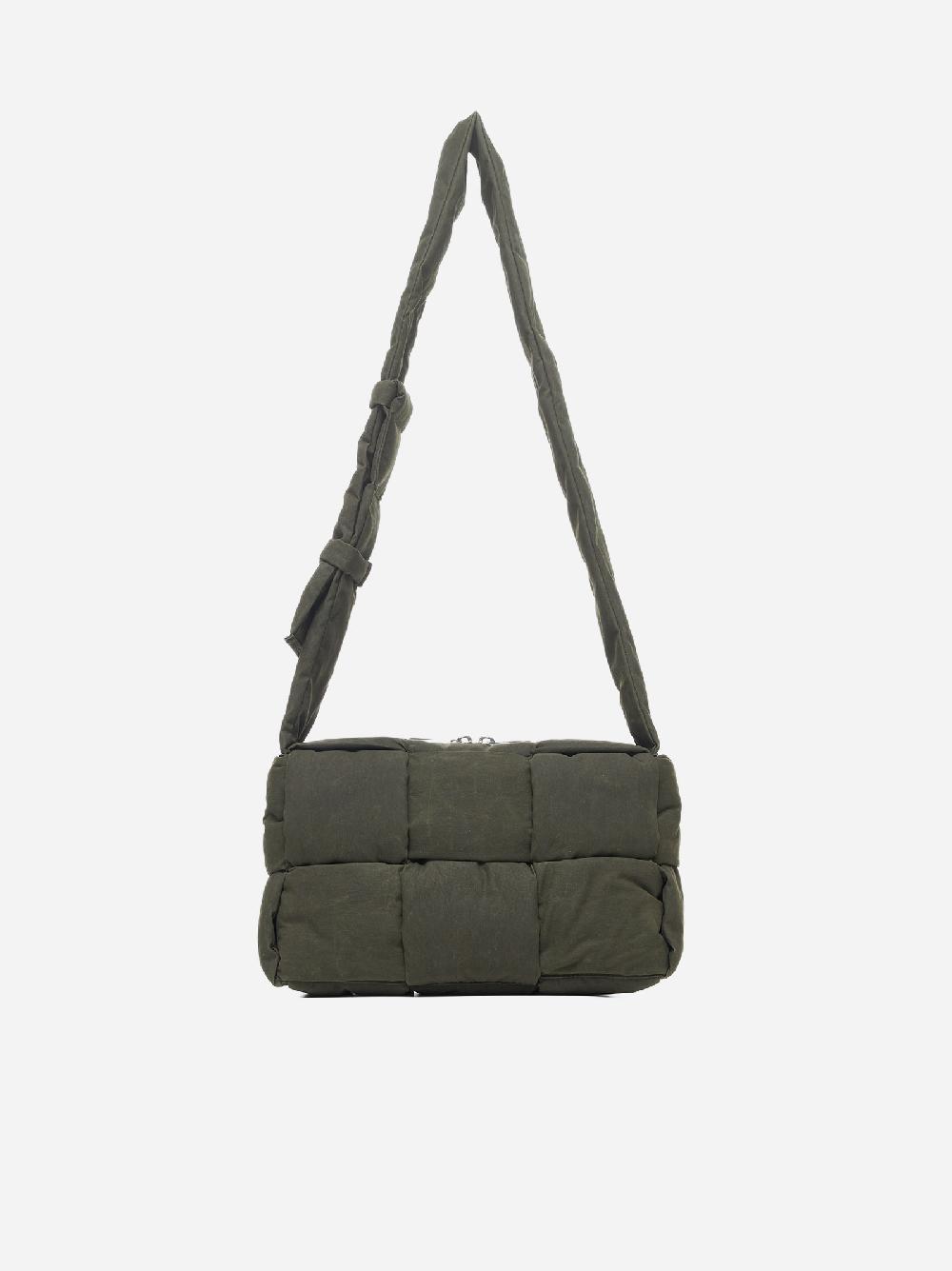 BOTTEGA VENETA Borsa Cassette Padded Tech media in cotone Promozione