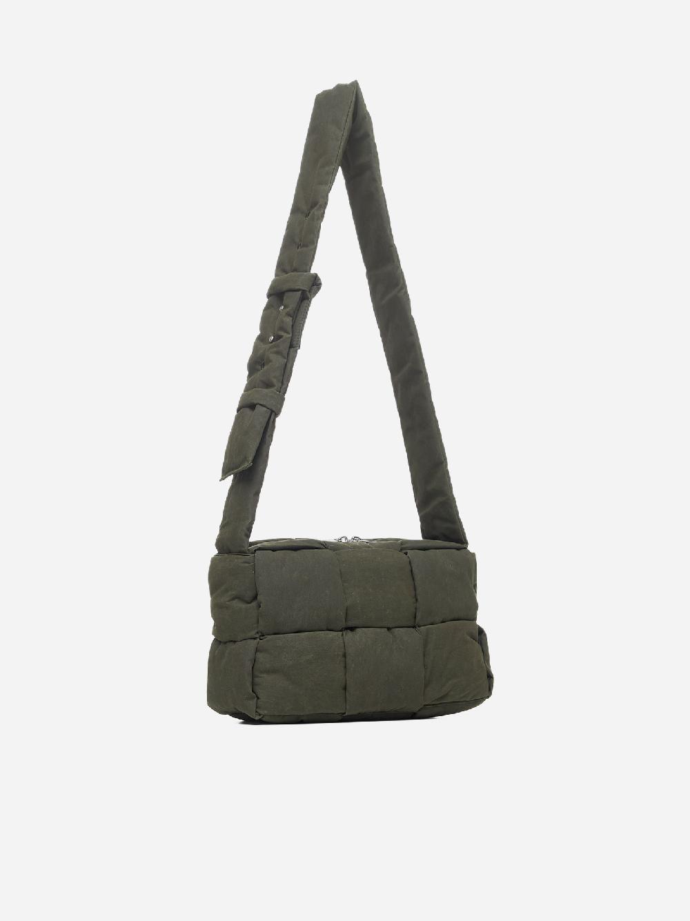 BOTTEGA VENETA Borsa Cassette Padded Tech media in cotone Promozione