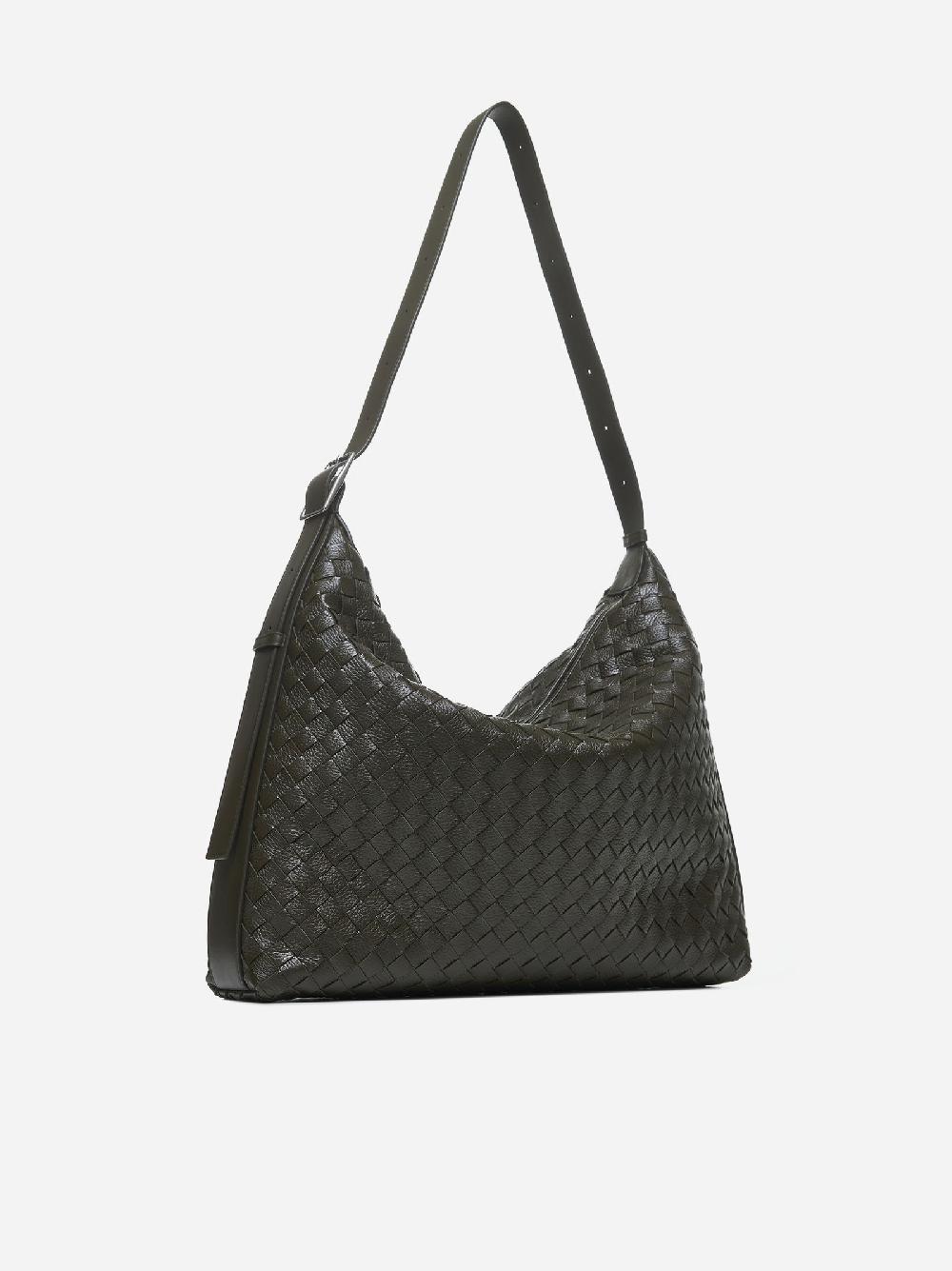 BOTTEGA VENETA Borsa hobo Traveller in pelle Intrecciato Promozione Limitata