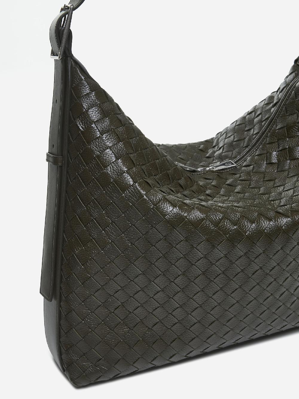BOTTEGA VENETA Borsa hobo Traveller in pelle Intrecciato Promozione Limitata
