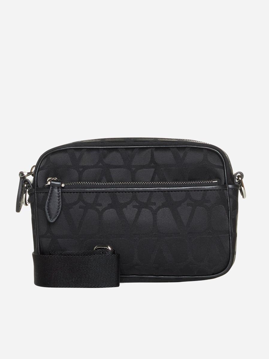 VALENTINO GARAVANI Borsa crossbody in tessuto Toile Iconographe Prezzo Ridotto